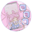 Kawaii Cute Girl Theme Mod APK