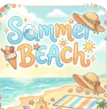 Summer Beach With Two Girl APK